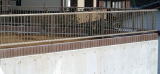 塀　施工写真　形材フェンス（神奈川県横浜市）