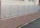 塀　施工写真　鋳物フェンス（神奈川県横浜市）